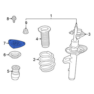 Nissan OE - Front Suspension Strut Mount