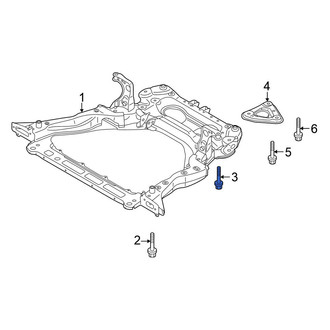 Nissan OE - Suspension Shock Absorber Bolt
