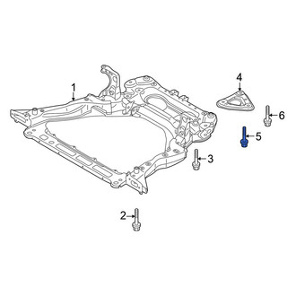 Nissan OE - Front Lower Rearward Suspension Crossmember Bolt