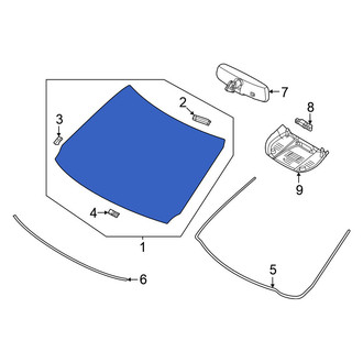 Nissan OE - Front Windshield
