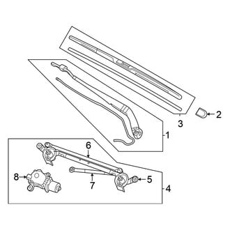 Nissan OE - Front Wiper Motor