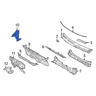 Nissan OE - Left Cowl Side Panel