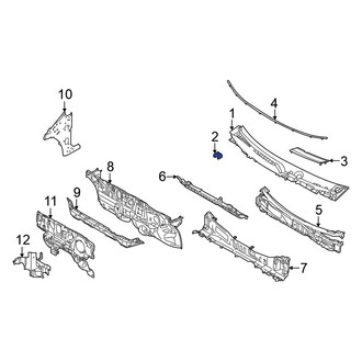 Nissan OE - Cowl Cover Clip