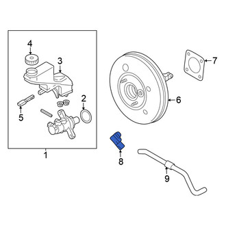 Nissan OE - Power Brake Booster Vacuum Sensor