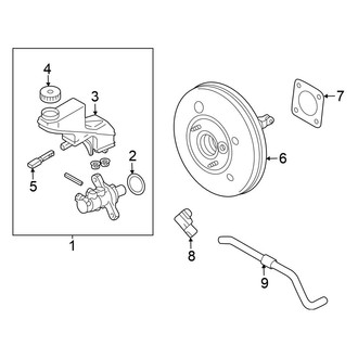 Nissan OE - Cowl - Components on Dash Panel