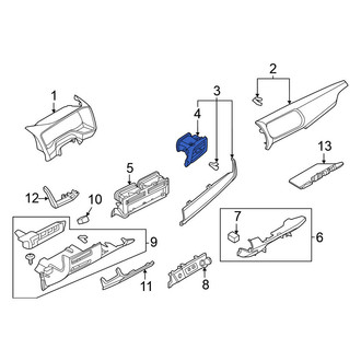 Nissan OE - Center Dashboard Air Vent