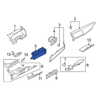 Nissan OE - Center Dashboard Air Vent