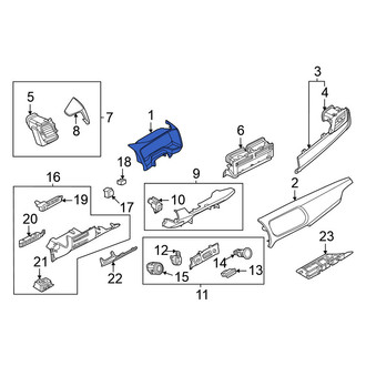 Nissan OE - Instrument Cluster Housing