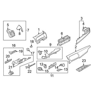 Nissan OE - Instrument Panel Components (Japan Built)