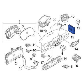 Nissan OE - HVAC Control Module