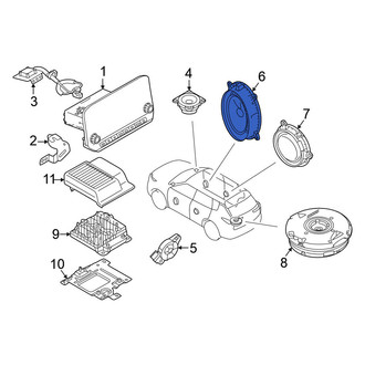 Nissan OE - Center Front Speaker