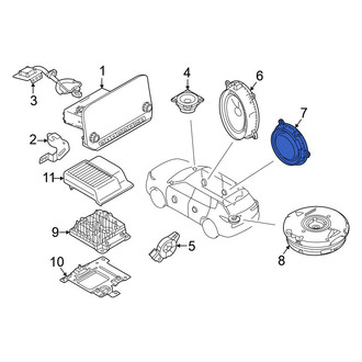 Nissan OE - Center Front Speaker