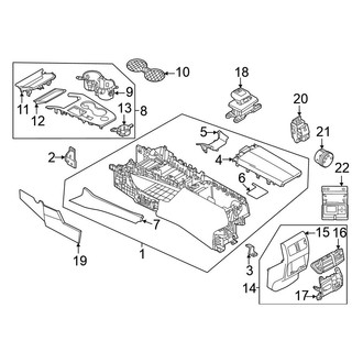 Nissan OE - Center Console (USA Built)