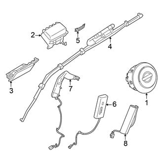 Nissan OE - Restraint Systems - Air Bag Components (Air Bags)