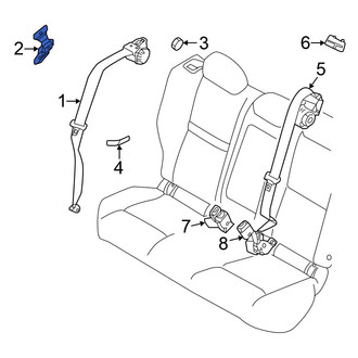 Nissan OE - Rear Child Restraint Anchor Plate