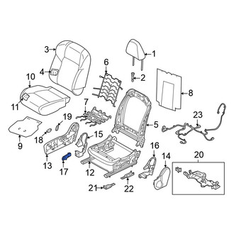 Nissan OE - Front Right Power Seat Switch