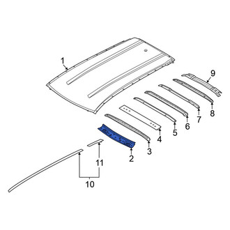 Nissan OE - Front Roof Header Panel