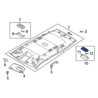 Nissan OE - Rear Cargo Area Light