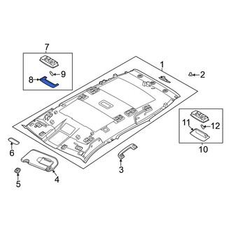 Nissan OE - Dome Light Lens