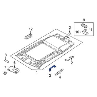 Nissan OE - Front Interior Grab Bar