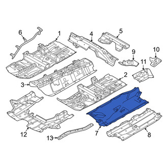 Nissan OE - Center Right Floor Pan Splash Shield