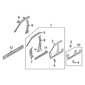 Nissan OE - Pillars, Rocker & Floor - Aperture Panel (Japan Built)
