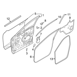 Nissan OE - Front Door - Door & Components