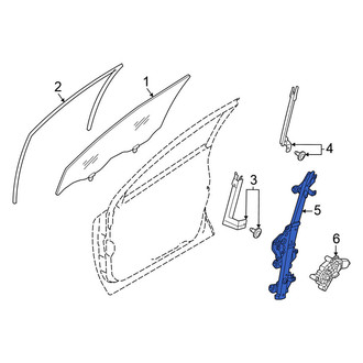 Nissan OE - Front Left Window Regulator