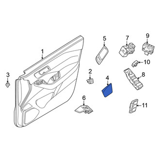 Nissan OE - Front Left Door Panel Handle Cover