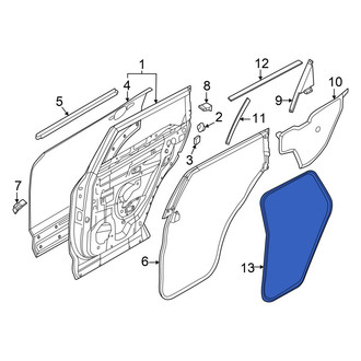 Nissan OE - Rear Right Outer Door Seal