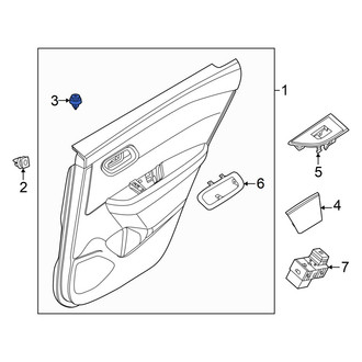 Nissan OE - Door Interior Trim Panel Retainer