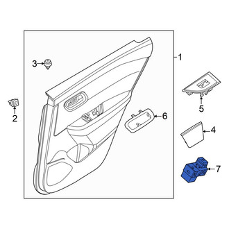 Nissan OE - Rear Door Window Switch