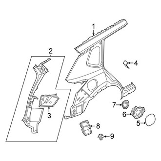 Nissan OE - Quarter Panel & Components (USA Built)