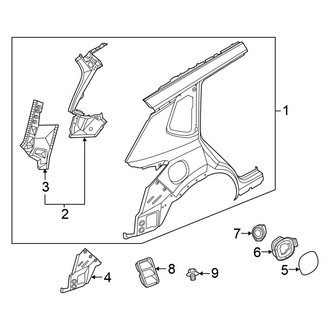 Nissan OE - Quarter Panel & Components (Japan Built)