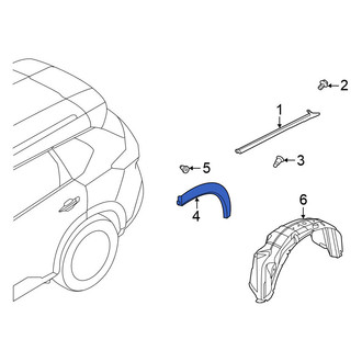 Nissan OE - Front Right Wheel Arch Molding