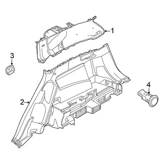 Nissan OE - Quarter Panel - Interior Trim