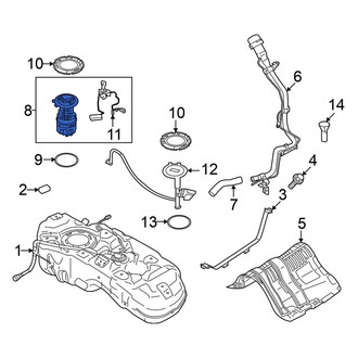Nissan OE - Fuel Pump and Sender Assembly