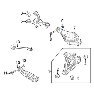 Nissan OE - Rear Alignment Camber Adjusting Eccentric