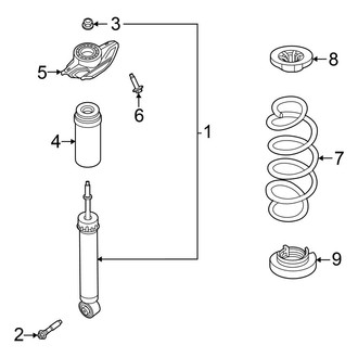 Nissan OE - Rear Suspension - Shocks & Components (FWD)