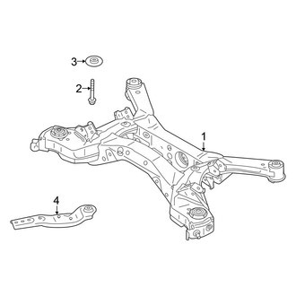 Nissan OE - Rear Suspension - Suspension Mounting (FWD)