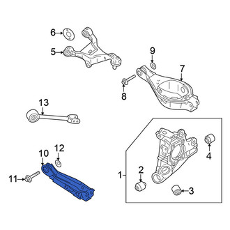 Nissan OE - Rear Right Suspension Trailing Arm