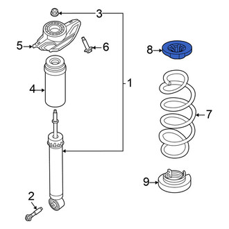 Nissan OE - Rear Upper Coil Spring Insulator