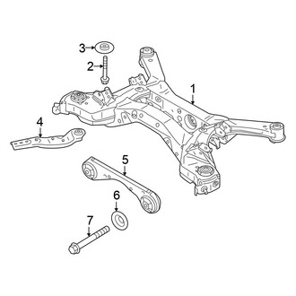 Nissan OE - Rear Suspension - Suspension Mounting (AWD)