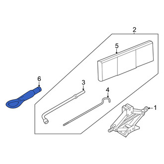 Nissan OE - Rear Tow Hook