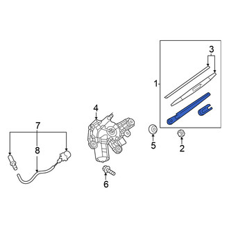 Nissan OE - Rear Wiper Arm