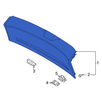 Nissan OE - Rear Liftgate Trim