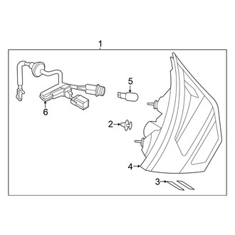 Nissan OE - Rear Lamps - Backup Lamps