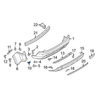 Nissan OE - Bumper Seal