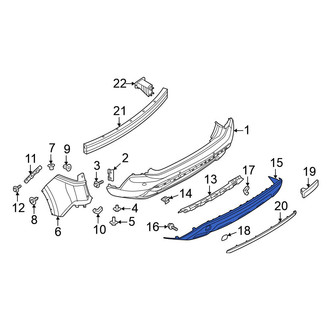Nissan OE - Rear Valance Panel