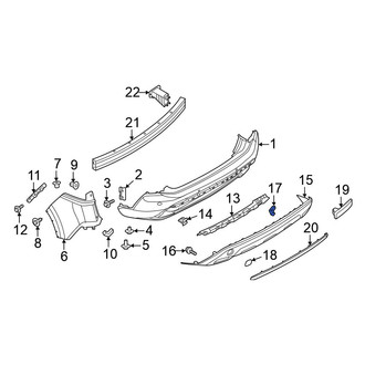 Nissan OE - Valance Panel Insulator